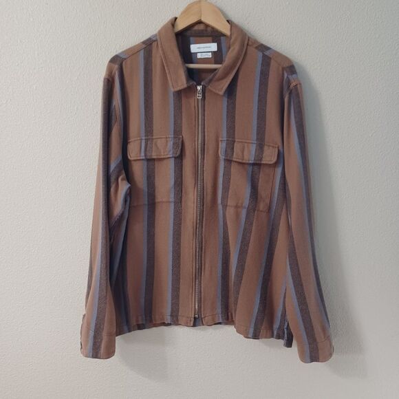 UO Ryder Zip Flannel Shirt - Picture 1 of 13